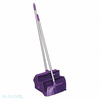 REMCO J5780 Lobby Broom and Dust Pan 37 in Handle L, 53UD11