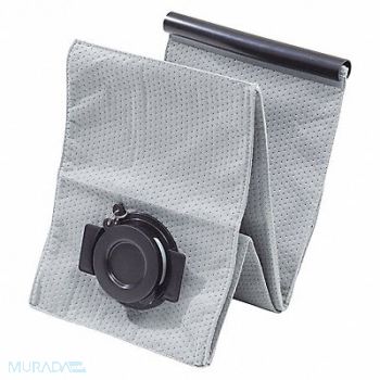 NILFISK Vacuum Bag Fleece 1-Ply Reusable, 53UE40