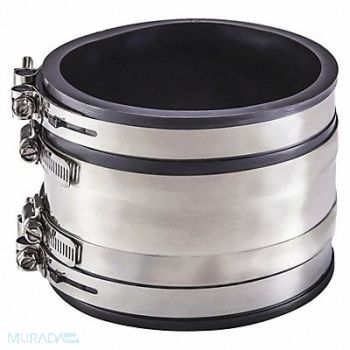 GRAINGER APPROVED Coupling PVC 6 in 4 in For Pipe Size, 53UE70