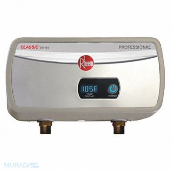 RHEEM Electric Tankless Water Heater 240V, 53UJ82