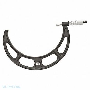 STARRETT Outside Micrometer 8 to 9 Knurled Ring, 53VC93