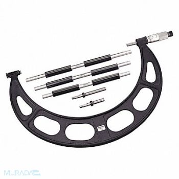 STARRETT Anvil Micrometer Set 9 to 12 Range, 53VD27