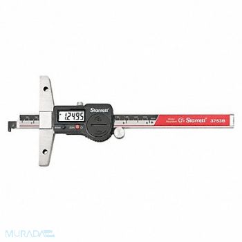 STARRETT Electronic Depth Gage 0 to 6 Range, 53VD49