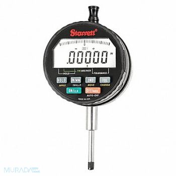 STARRETT Electronic Indicator 1 /25mm Range, 53VE10