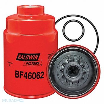 BALDWIN FILTERS Fuel Filter Diesel Spin-On Filter Design, 53WA97