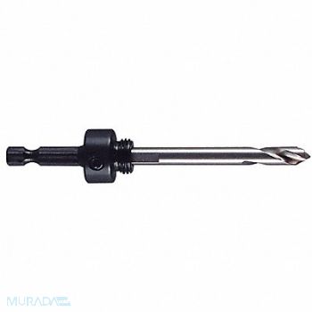 MORSE Hole Saw Arbor Steel 1/4 Shank Size, 53WM32