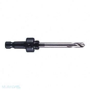 MORSE Hole Saw Arbor Steel 3/8 Shank Size, 53WM34