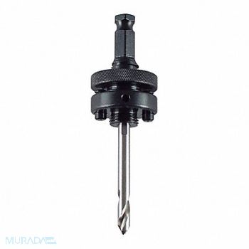 MORSE Hole Saw Arbor Steel 7/16 Shank Size, 53WM36