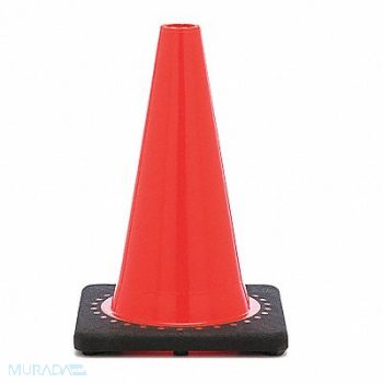 JBC REVOLUTION Traffic Cone 1.5 lb Orange Cone Color, 53WN49