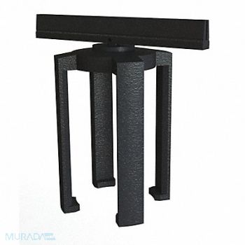 BANNER STAKES Sign Bracket Black 6 H, 53XV69