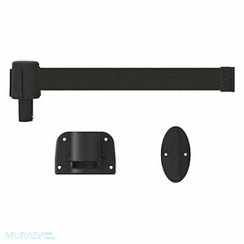BANNER STAKES Belt Barrier Matte Black Belt, 53XW79