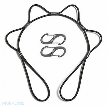 ABILITY ONE Bungee Cord 36 L End Type Hook and Loop, 53YH85