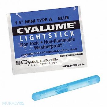 ABILITY ONE Lightstick 4 hr Duration 1-1/2 L PK50, 53YJ03