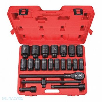 TEKTON Deep Impact Sockt Set SAE 3/4 Dr 22pcs., 540X90