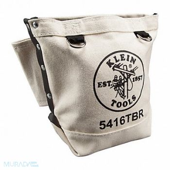 KLEIN TOOLS Bolt Retention Pouch Canvas 5, 807JV0