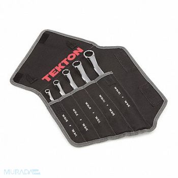 TEKTON OffSet Box End Wrn Set SAE 5pc 45deg., 541C11