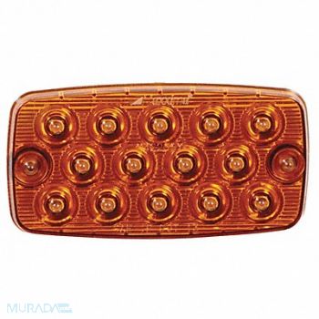 MAXXIMA LED Marker Rectangular Amber 4-5/8 L, 54DE16