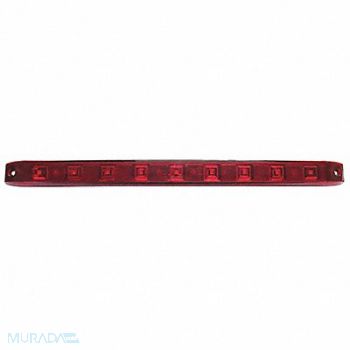 MAXXIMA Stop Light Bar Rectangular Red 15-1/2 L, 54DE29