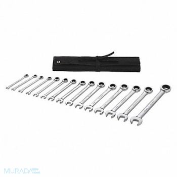 WESTWARD Combo Wrench St Steel Fll Plish Standard, 54DG24