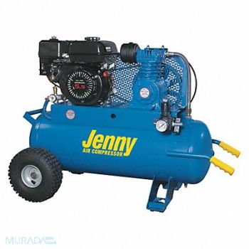 JENNY Portable Gas Air Compr 1 Stage 5 1/2 hp, 54DH95