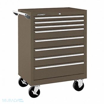 KENNEDY Rolling Tool Cabinet Brown Heavy Duty, 54DM76