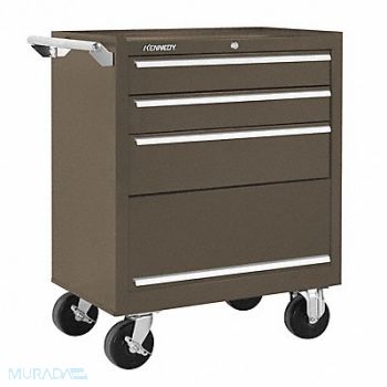 KENNEDY Rolling Tool Cabinet Brown Heavy Duty, 54DN22