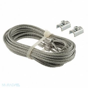 PRIME-LINE Safety Cables Steel Silver PR, 54DR61
