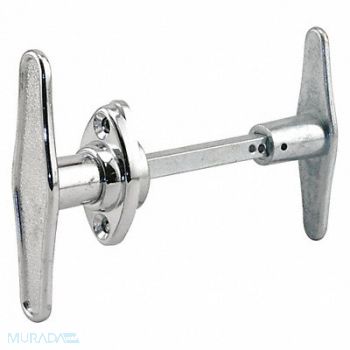 PRIME-LINE T Latching Handle Granite Silver, 54DR78