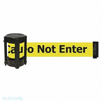 TENSABARRIER Barrier Post Plastic Post Black Finish, 54EE39