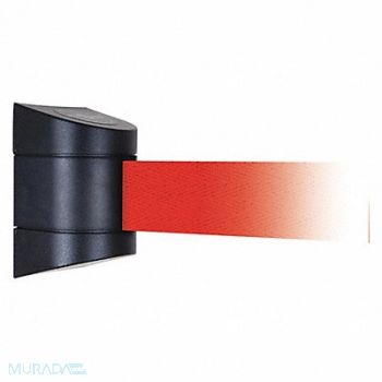 TENSABARRIER Barrier Post Plastic Post Black Finish, 54EE48