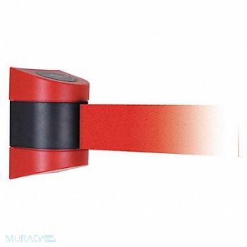 TENSABARRIER Barrier Post Plastic Post Red Finish, 54EE68