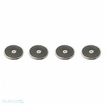 TENSABARRIER Wall Unit Magnet Black Unfinished PK4, 54EE70