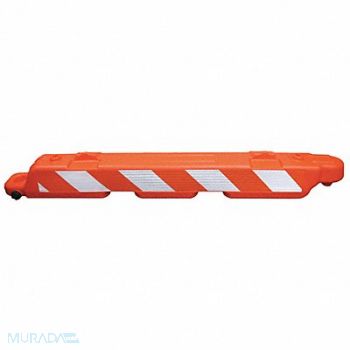 GRAINGER APPROVED Airport Barricade Orange 10 H 96 L, 54FF20