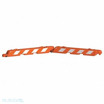 GRAINGER APPROVED Airport Barricade Orange 10 H 96 L, 54FF21