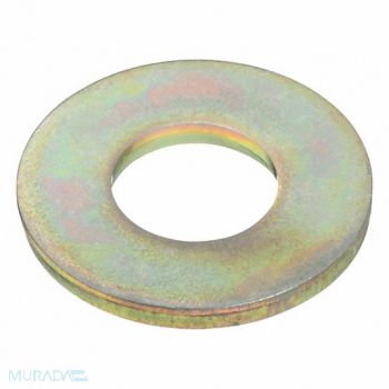 GRAINGER APPROVED SAEWsh ZncY Stl 1/4 in 5/8x0.065in 100PK, 54FV86