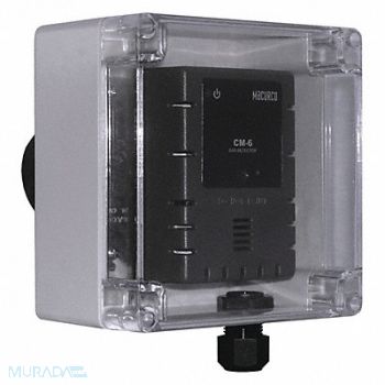 MACURCO Gas Detector Duct Mount 6 H 3 L, 54FW53