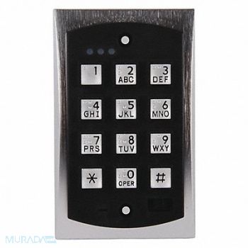 LINEAR Access Control Keypad 4-1/2 H, 54GC29