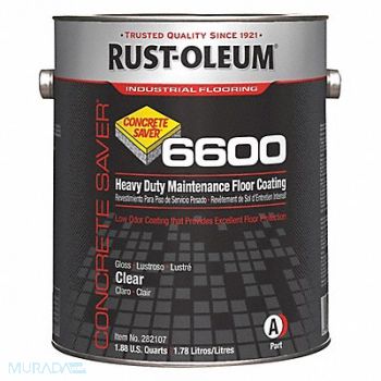 RUST-OLEUM Paint 6600 Clear 1 gal Can, 54GD62