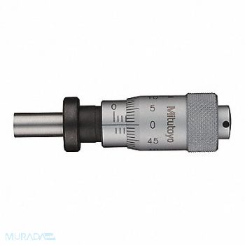 MITUTOYO Micrometer Head 0 to 13mm Range Steel, 54GE47
