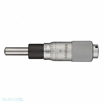MITUTOYO Micrometer Head 0 to 1/2 Range Steel, 54GE49