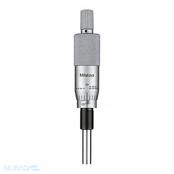 MITUTOYO Micrometer Head 0 to 1 Range Steel, 54GE54