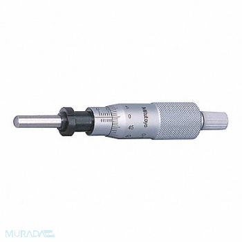MITUTOYO Micrometer Head 0 to 25mm Range Steel, 54GE57