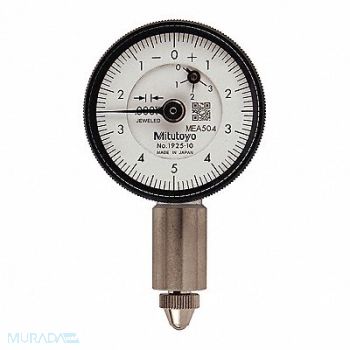 MITUTOYO Dial Indicator 0 to 0.025 Range White, 54GE62