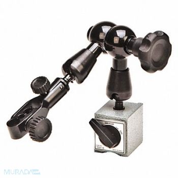 MITUTOYO Magnetic Stand Black 8-27/64 L 3 Holes, 54GF67