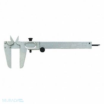 GENERAL TOOLS Vernier Caliper Steel 2-9/16 Jaw D, 54GX52