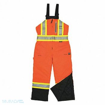 TOUGH DUCK Bib Overalls Mens Waist 43 to 45, 54GX98