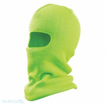 TOUGH DUCK Balaclava Hi Vis Green Universal, 54GY76