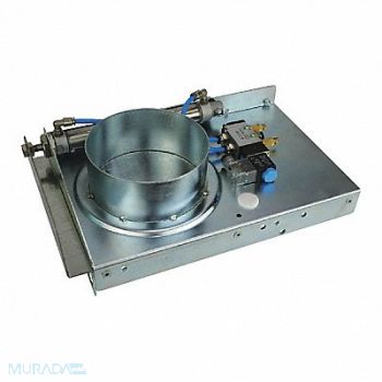 AMERICAN BLOWER SUPPLY Auto Blastgate 6 Duct Sz 15-21/64 L, 54GZ34