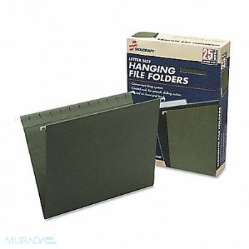 ABILITY ONE Hanging File Folders 2 Expanded W PK25, 54HD29