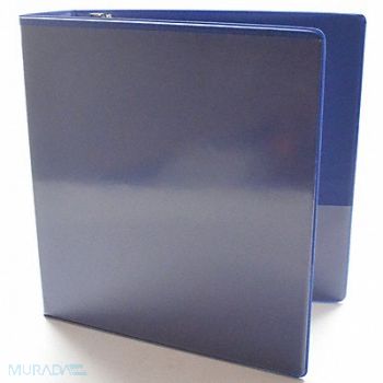 ABILITY ONE 3-Ring Binder 1/2 Blue, 54HD33